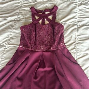 Burgundy Dress from Speechless Size small
